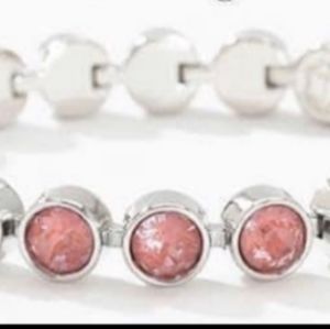 Touchstone Crystal NEW Maroon Ignite Ice Bracelet
